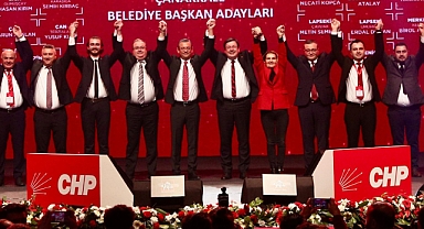 CHP'de adaylar tanıtıldı! Erkek, Ankara'da aday tanıtımına katıldı