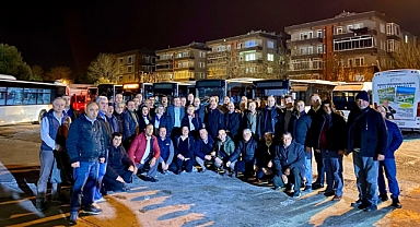 CHP'li Erkek halk otobüsleri şoförleri ile ulaşımda yapılacak yenilikleri konuştu