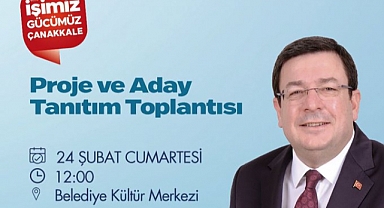 CHP'li Erkek projelerini tanıtacak