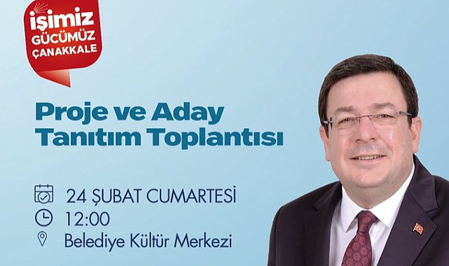 CHP&#039;li Erkek projelerini tanıtacak