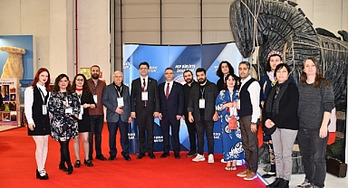 ÇOMÜ, fuarda rüzgar gibi esti