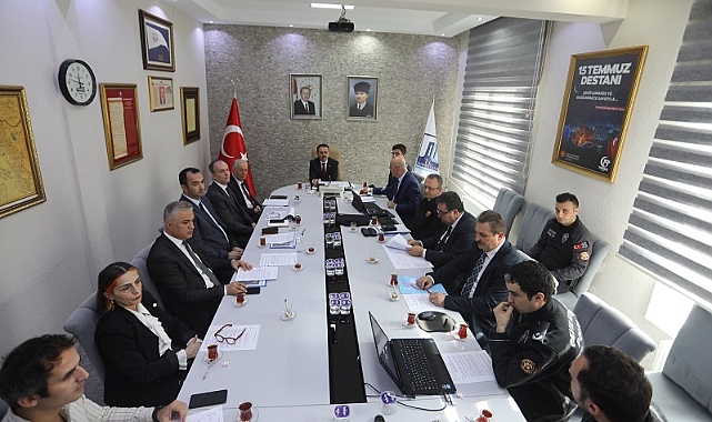 Güvenlik tedbirleri görüşüldü