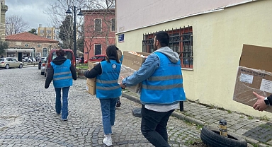 İhtiyaç sahibi ailelere destek paketleri dağıtıldı