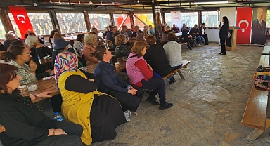 Kadın çiftçilere eğitim verildi