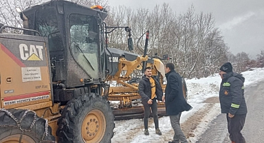 Karla mücadele çalışmalarını inceledi