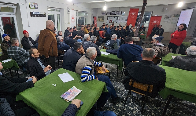 Kumkale Köyünde kooperatif toplantısı