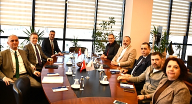 Şekerbank yetkililerinden ÇTSO'ya ziyaret