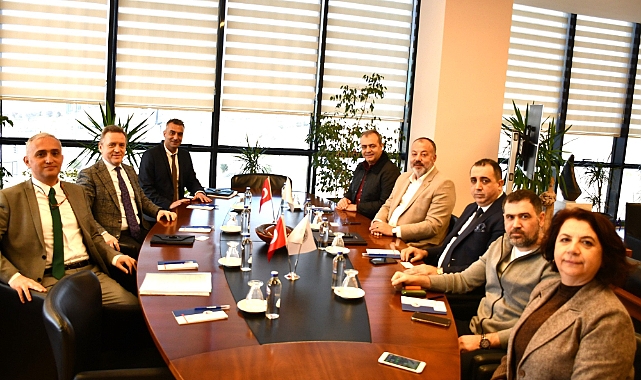 Şekerbank yetkililerinden ÇTSO&#039;ya ziyaret