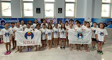 Yüzücüler kamp yaptı