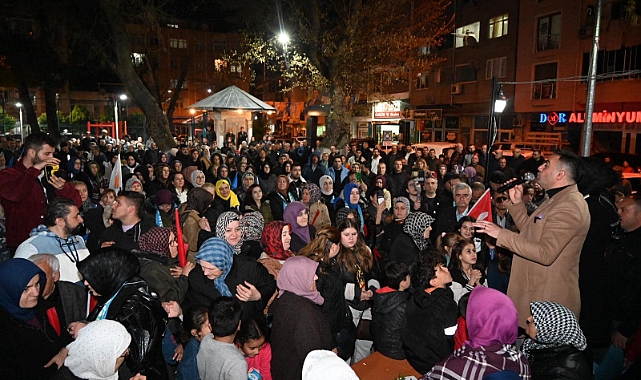 Biga&#039;da Erdoğan&#039;a yoğun destek
