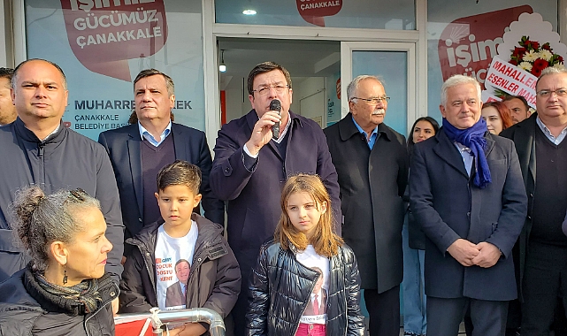 CHP&#039;li Erkek: &quot;Çanakkale&#039;de ranta, talana asla müsaade etmeyeceğiz&quot;