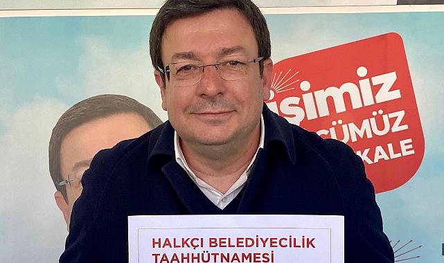 CHP&#039;li Erkek, Halkçı Belediyecilik Taahhütnamesini imzaladı