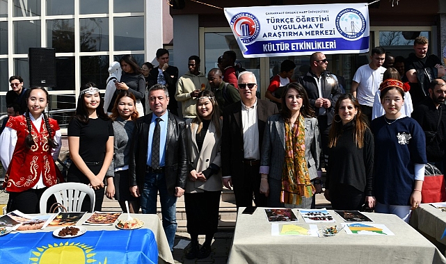 ÇOMÜ&#039;de &#039;&#039;Bahara Hoş Geldin&#039;&#039; etkinliği düzenlendi