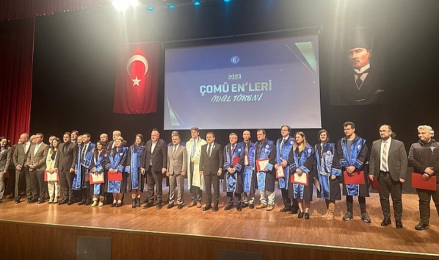 ÇOMÜ&#039;nün EN&#039;leri ödüllendirildi