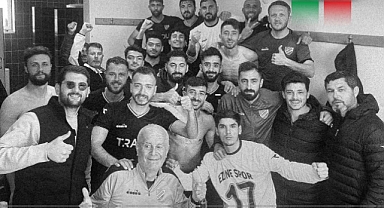 Lider Ezinespor'da galibiyet coşkusu