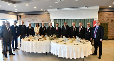 Başkan Erkek, bayramlaşma törenlerine katıldı