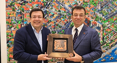 Başkan Erkek ile İmamoğlu buluştu