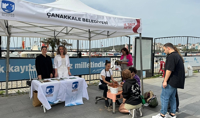Çanakkale Belediyesi Tanıtım Günlerinde yerini aldı