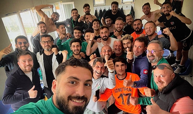 Ezinespor&#039;dan 2 gollü galibiyet!