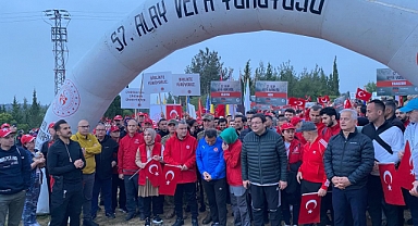 Gençler  57'nci Alay'ın izinde yürüdü