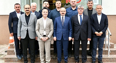 İçişleri Bakan Yardımcısı Turan'dan Gelibolu Belediyesi'ne ziyaret