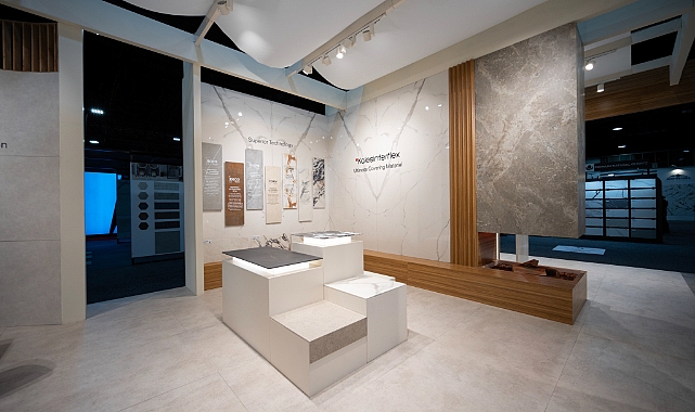 Kalesinterflex yenilikçi ürünleri ile Coverings&#039;te