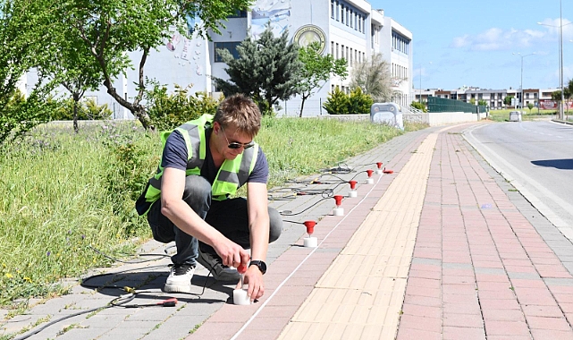 Kent genelinde jeofizik ölçümler sürüyor