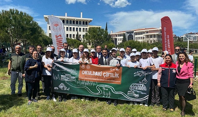Ömer Mart Ortaokulu&#039;nda anlamlı çevre projesi