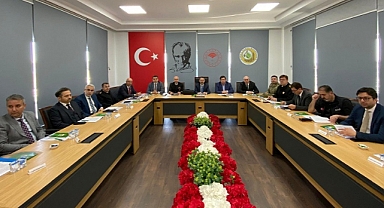 Orman yangınlarıyla mücadele toplantısı yapıldı