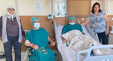 Babadan oğluna organ nakli!