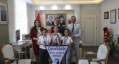 Çanakkale'yi başarıyla temsil ettiler