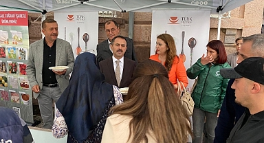 Çanakkalelilere keşkek ikramı!