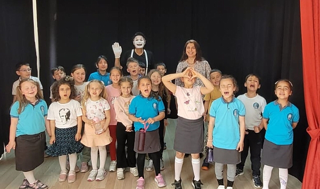 Çocuk Kültür Evi&#039;nde &quot;Pantomim&quot; gösterimi