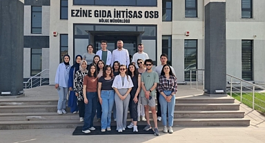 ÇOMÜ Mühendishane Kulübü EGİOSB'yi ziyaret etti
