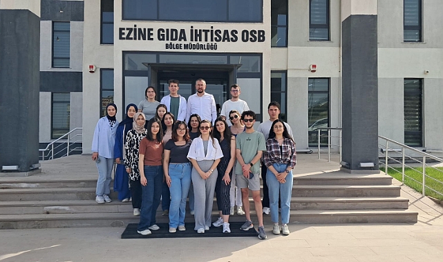 ÇOMÜ Mühendishane Kulübü EGİOSB&#039;yi ziyaret etti