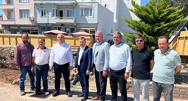 Geyikli'de Kültür Merkezi inşaatı başladı