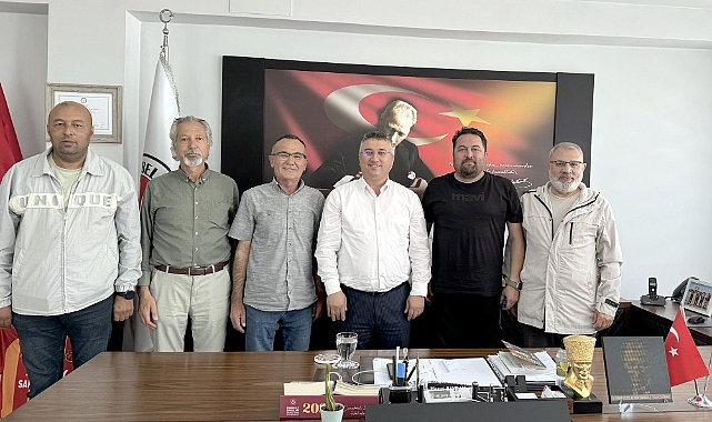 İnternet Gazetecileri Başkan Bayram’ı ziyaret etti