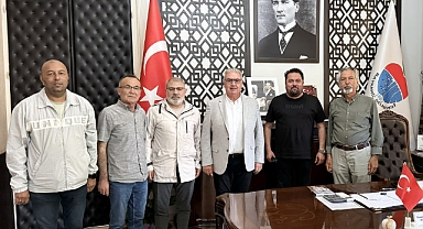 İnternet Gazetecilerinden Başkan Atılgan'a ziyaret