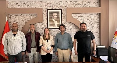 İnternet Gazetecilerinden Başkan Doğan'a nezaket ziyareti