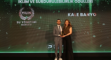 Kale Banyo'nun su yönetim felsefesi ödüle layık görüldü