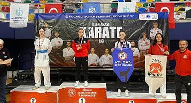 Kocaeli Lig Finalinde 3 madalya kazandılar