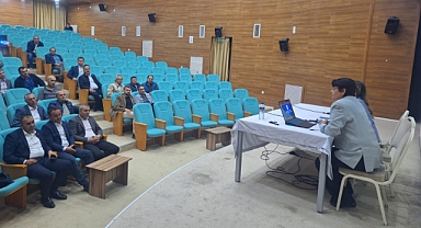 Muhtarlar eğitime katıldı