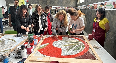 Seramik Mozaik Yüzey Kaplama Projesi son etap çalışmaları devam ediyor