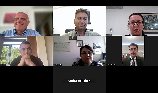 Sürdürülebilirlik üzerine çevrimiçi toplantı yapıldı
