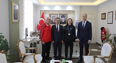 Vali Aktaş'tan Avrupa ikincisine tebrik