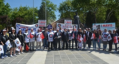 Yılmaz; "Emeğin hakkı için HAK-İŞ burada"