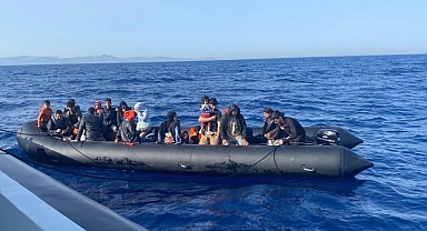 41 kaçak göçmen kurtarıldı