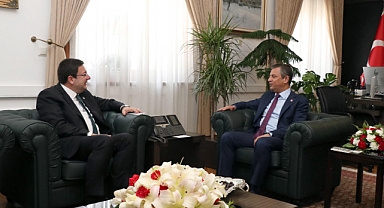 Başkan Erkek, Özgür Özel ile görüştü