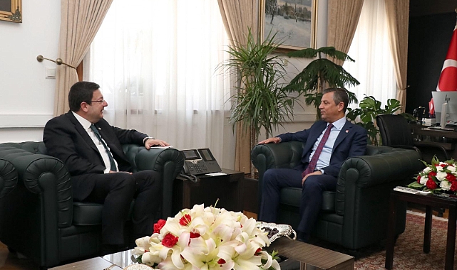 Başkan Erkek, Özgür Özel ile görüştü