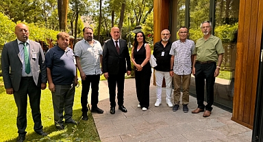 Çanakkale İnternet ve Sosyal Medya Basın Mensupları Derneği Ankara'da önemli görüşmeler gerçekleştirdi